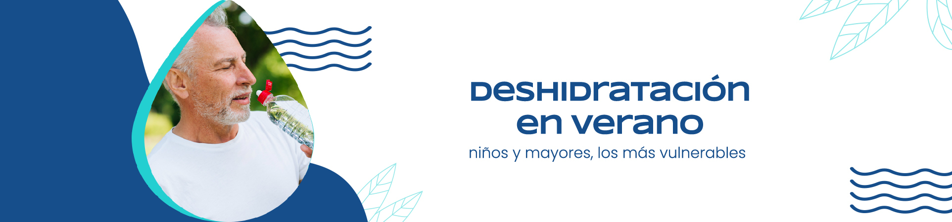 A: Deshidratación en verano: niños y mayores, los más vulnerables