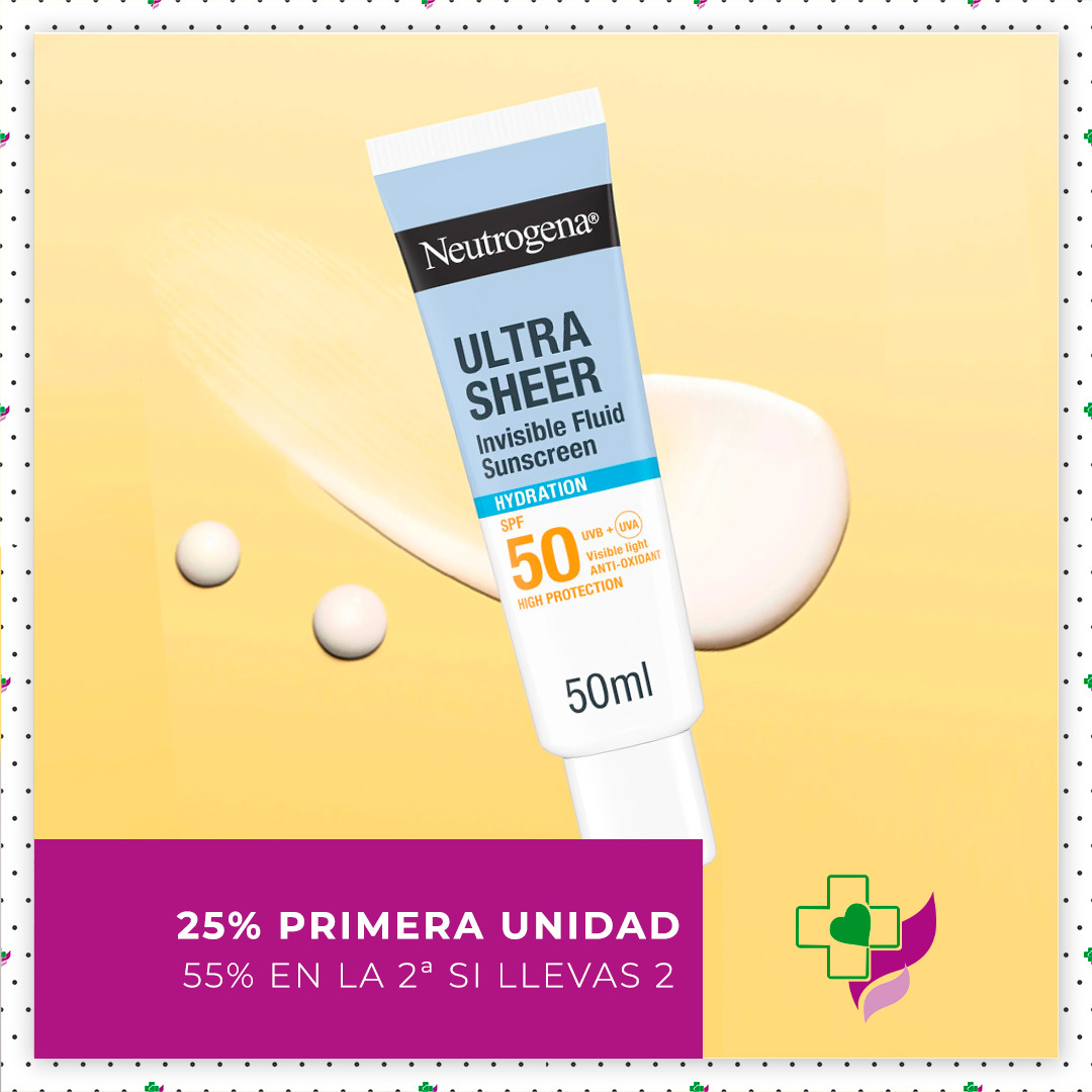 SOLAR NEUTROGENA ULTRASHEER SPF50
