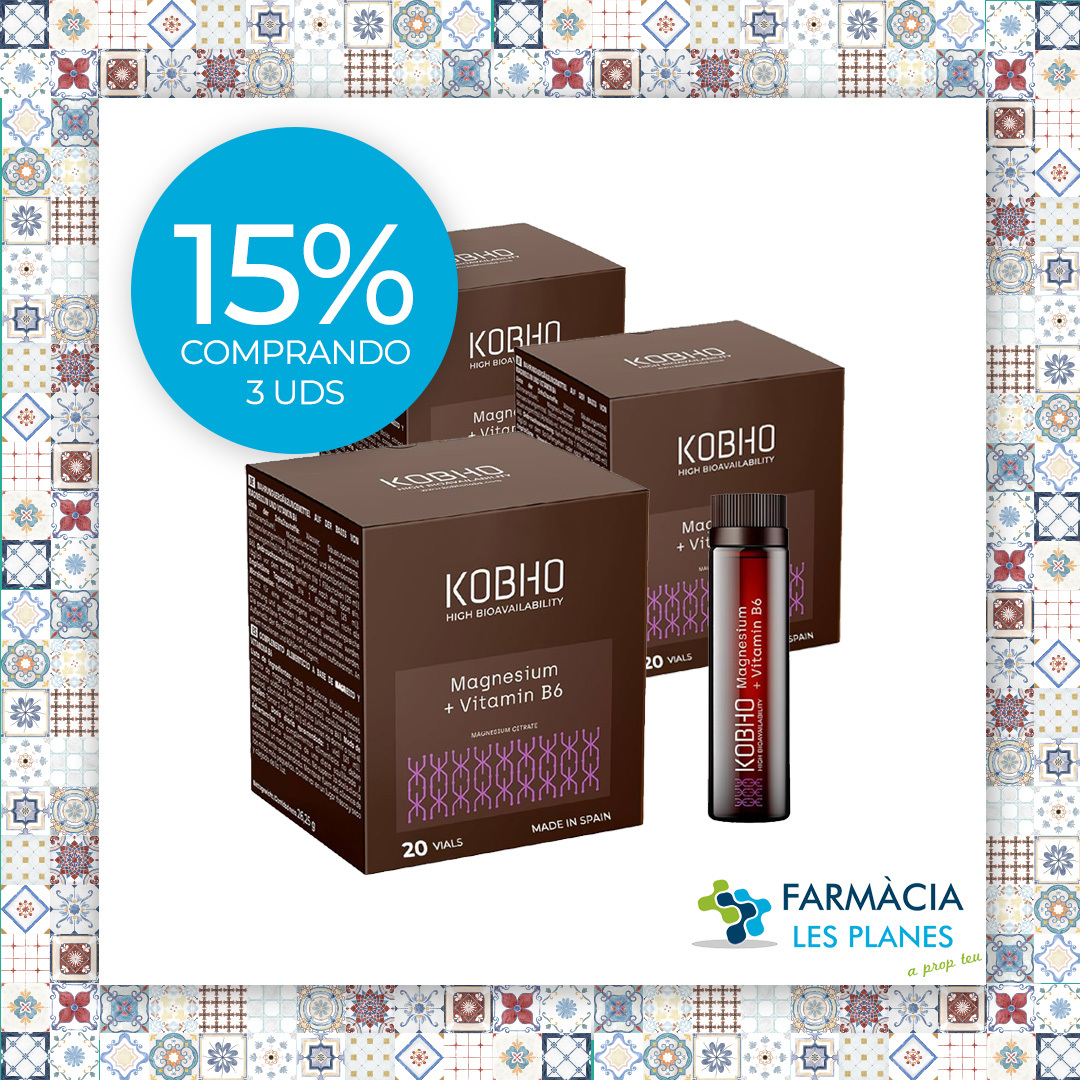MAGNESIUM +VIT B6 KOBHO 20 VIALES