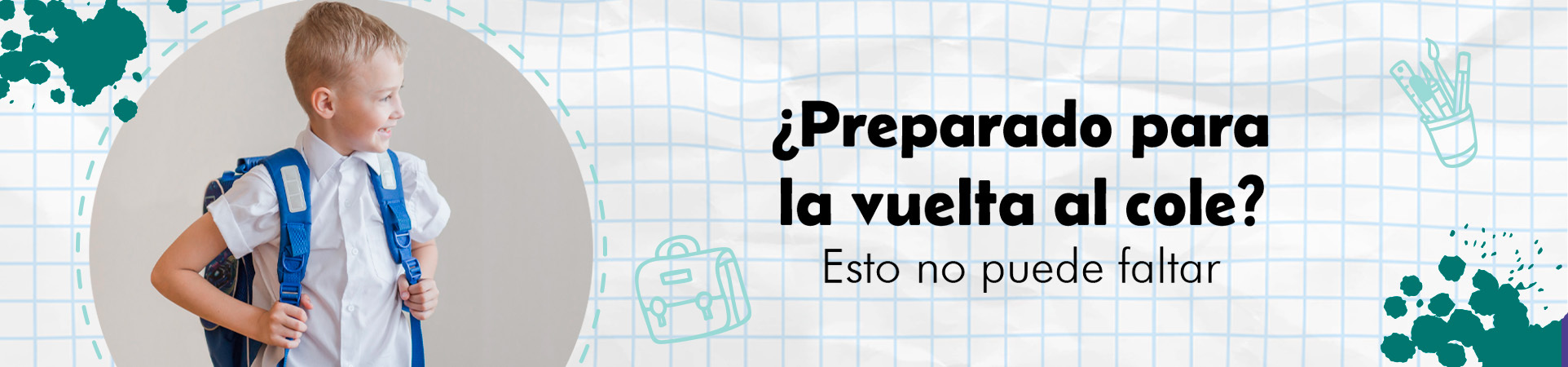 A: ¿Preparado para la vuelta al cole? Esto no puede faltar