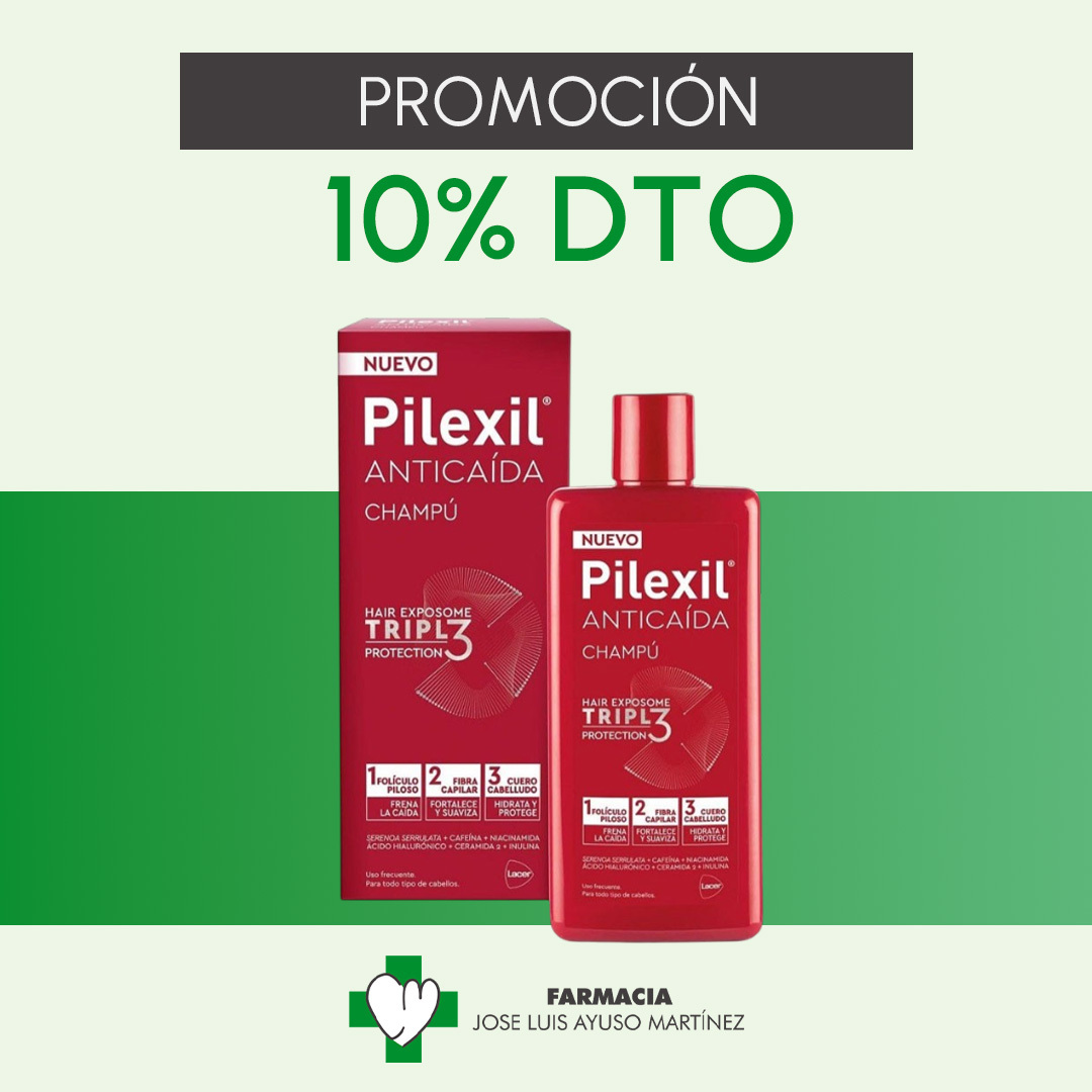 PILEXIL ANTICAIDA CHAMPU TRIPL3