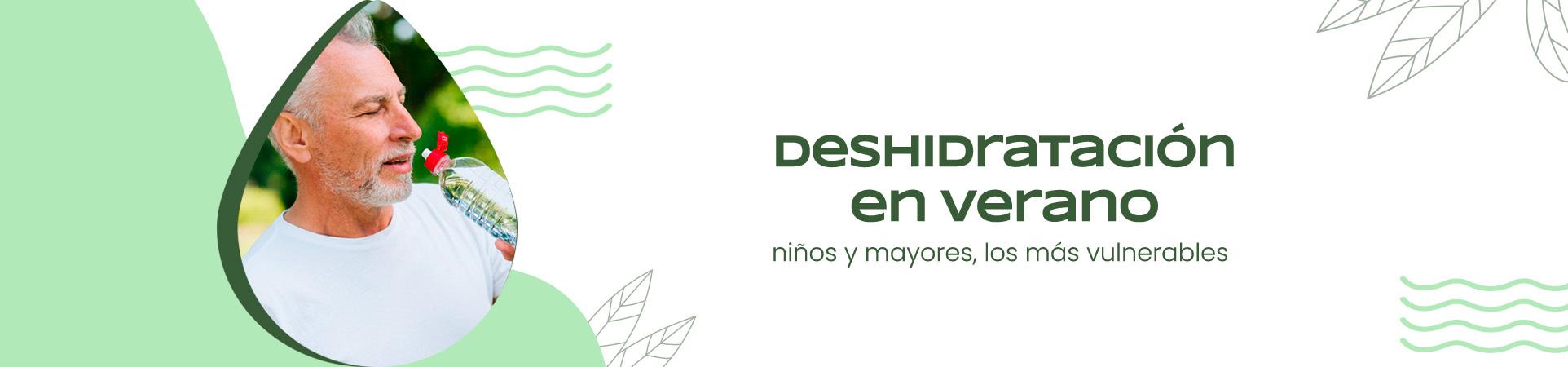A: Deshidratación en verano: niños y mayores, los más vulnerables