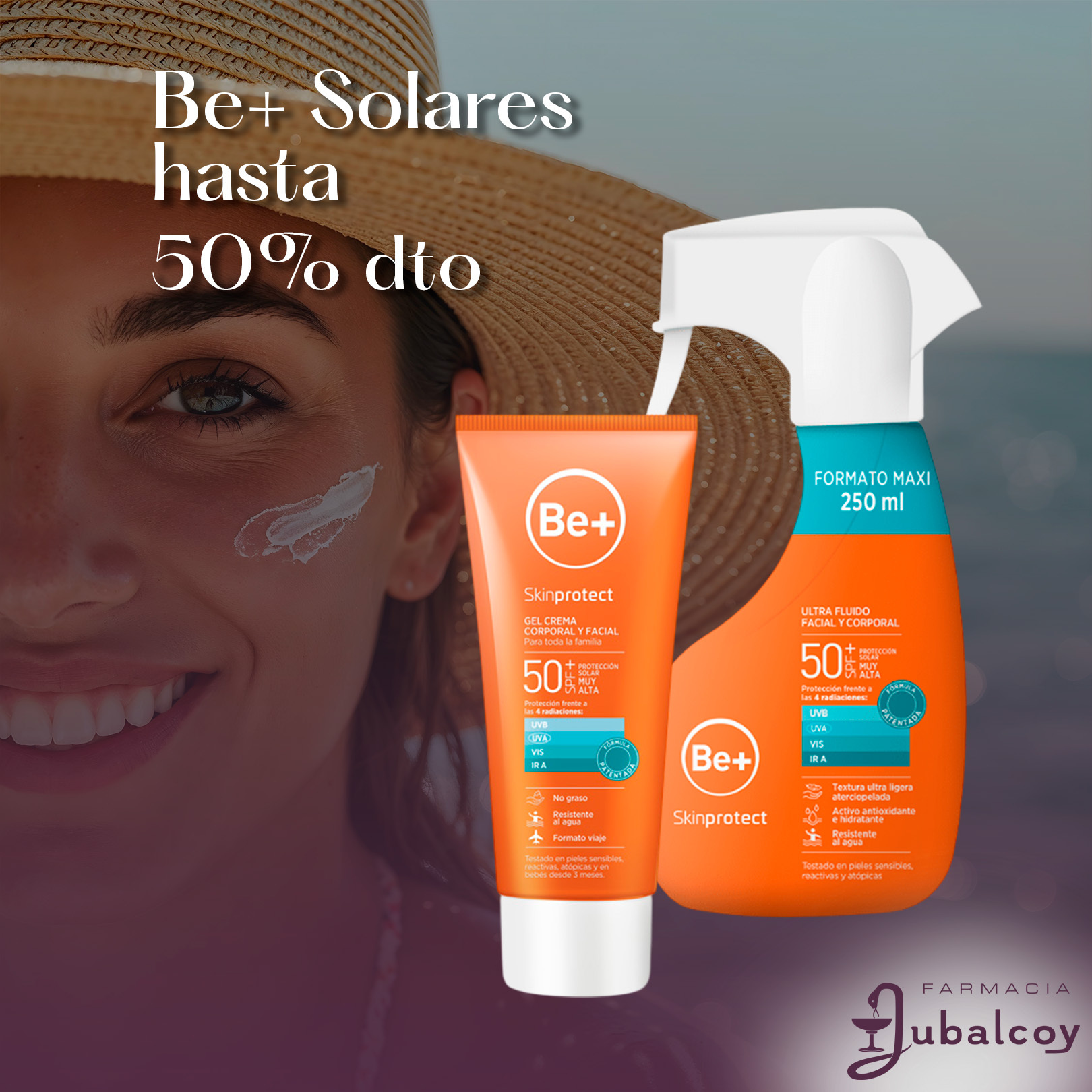 BE+ SKINPROTECT SOLARES