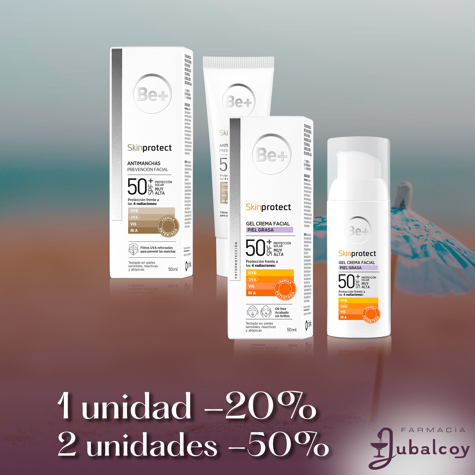 BE+ SKINPROTECT SOLARES
