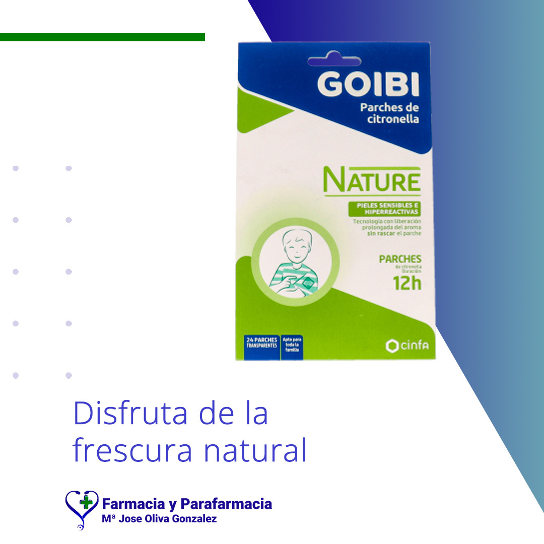 GOIBI PARCHES DE CITRONNELLA