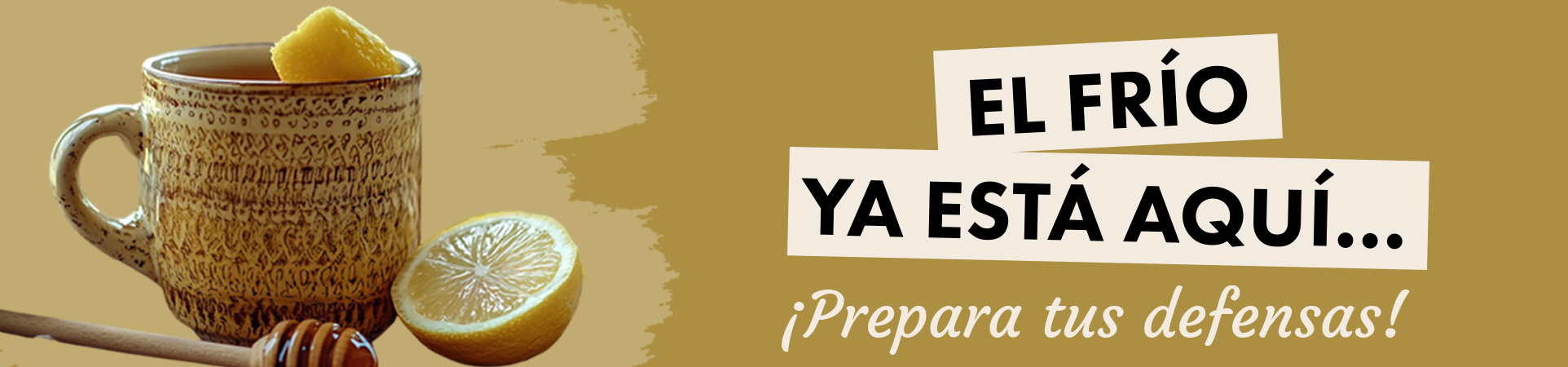 A: El frío ya está aquí… ¡Prepara tus defensas!