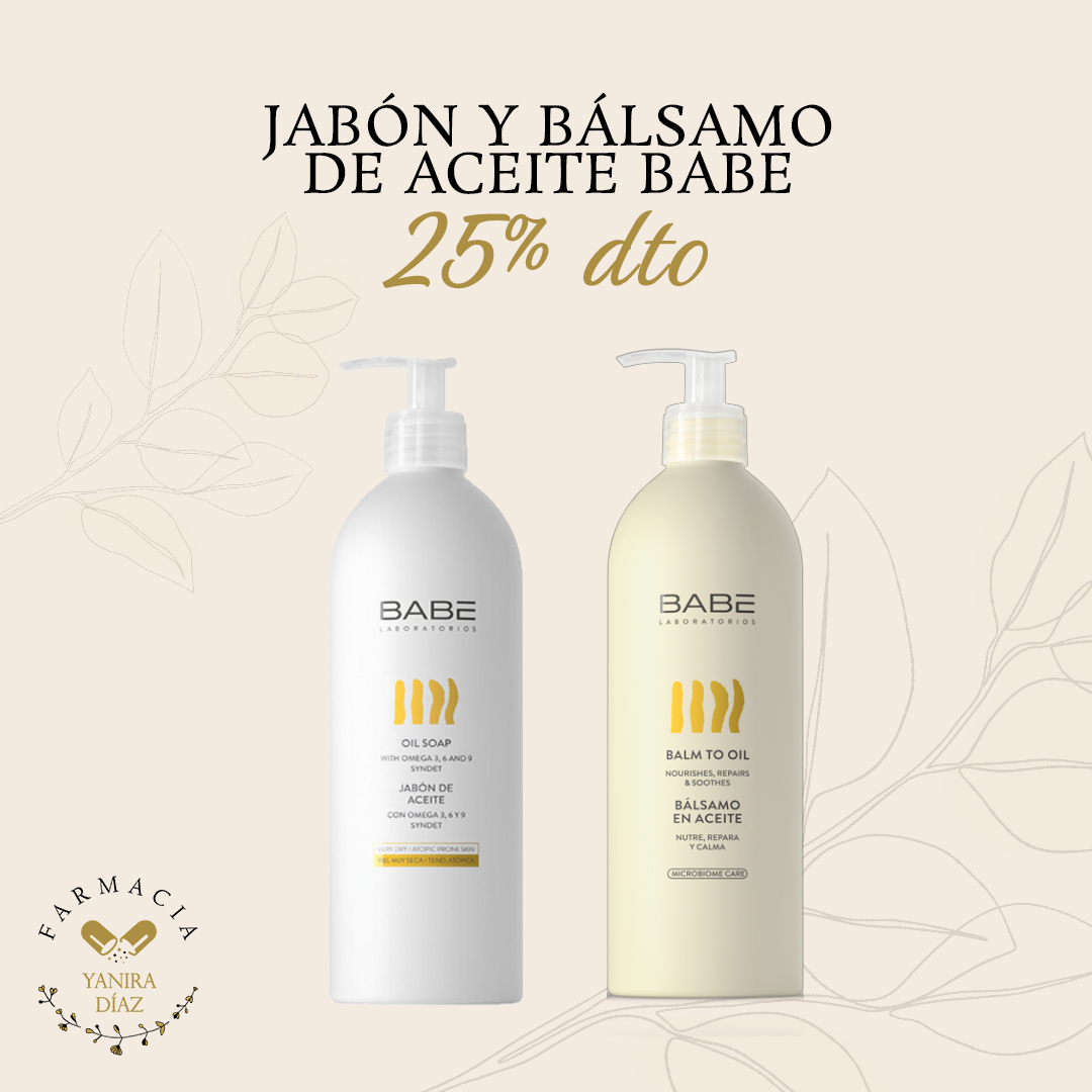 JABON EN ACEITE Y BALSAMO EN ACEITE BABÈ