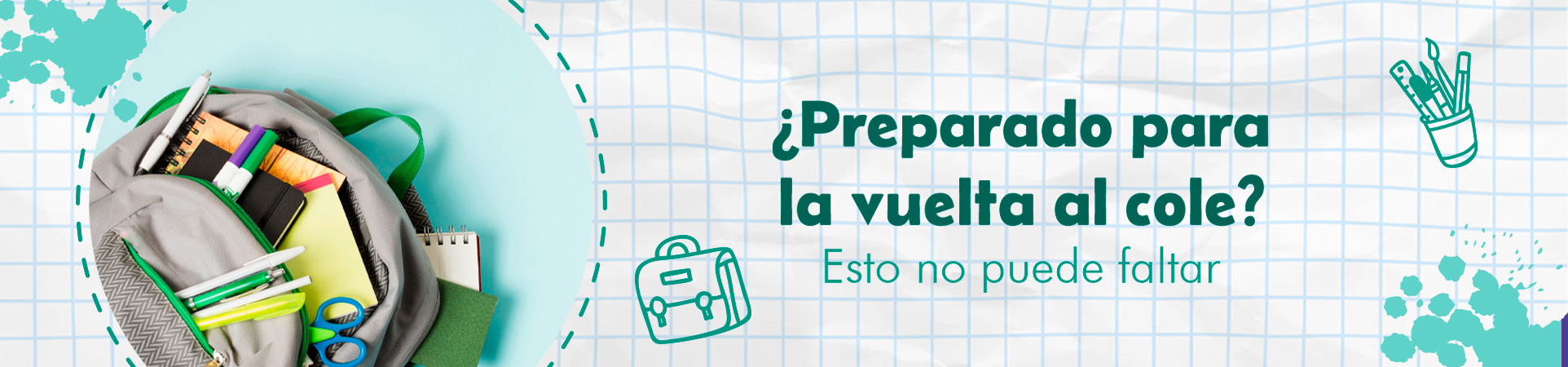 A: ¿Preparado para la vuelta al cole? Esto no puede faltar