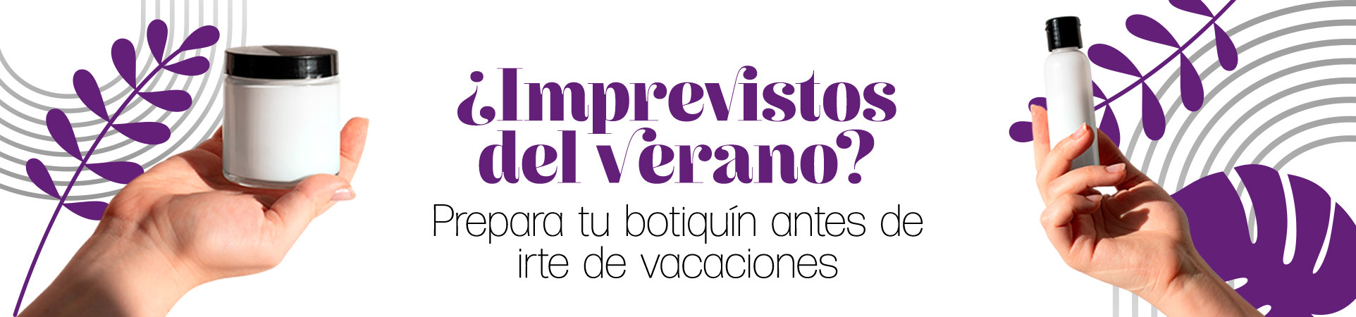 A: ¿Imprevistos del verano? Prepara tu botiquín antes de irte de vacaciones