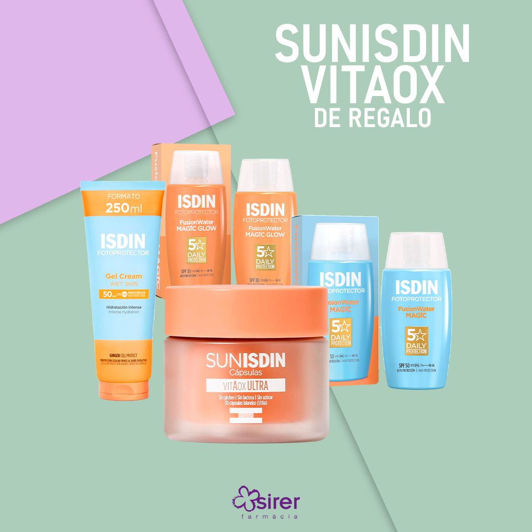 ISDIN FOTOPROTECTORES + REGALO