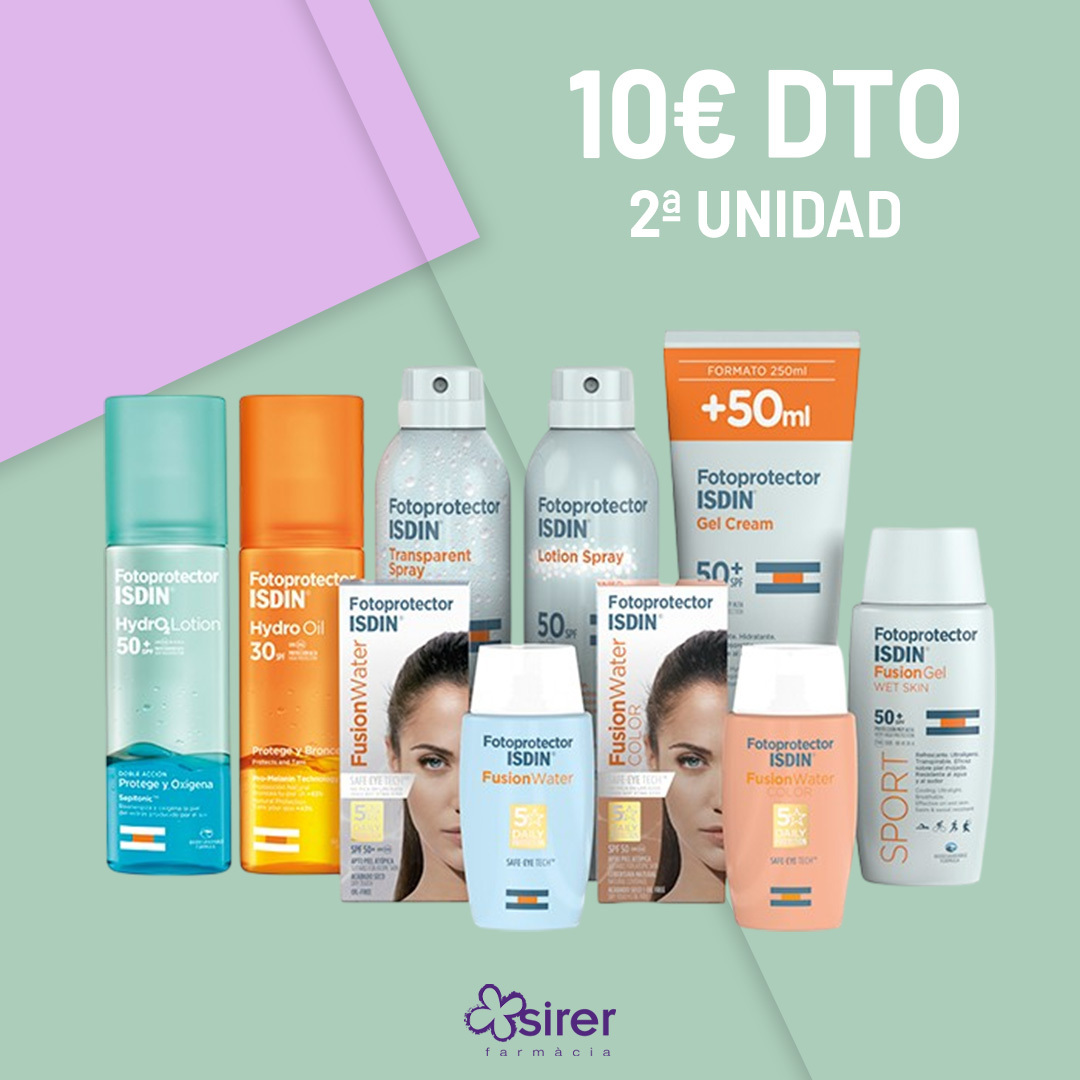 ISDIN GAMA SOLARES