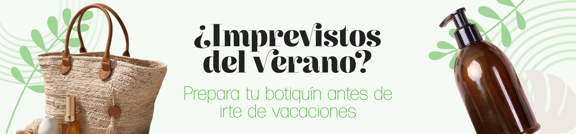A: ¿Imprevistos del verano? Prepara tu botiquín antes de irte de vacaciones