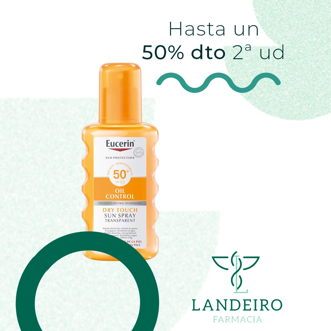 EUCERIN SUN PROTEC 50+ SPRAY TRANSP