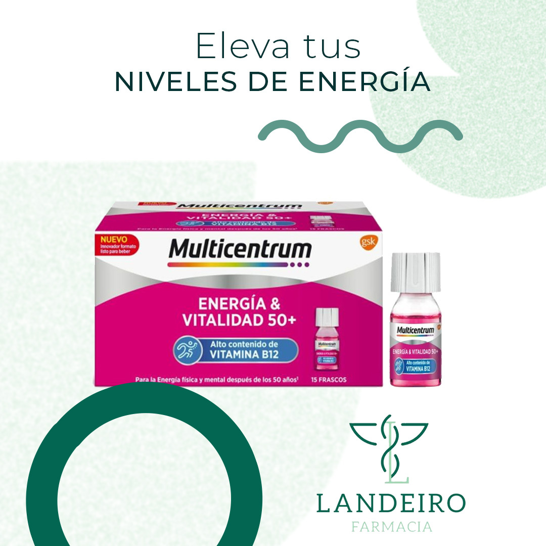 MULTICENTRUM B12 ENERGIAY VITALIDAD