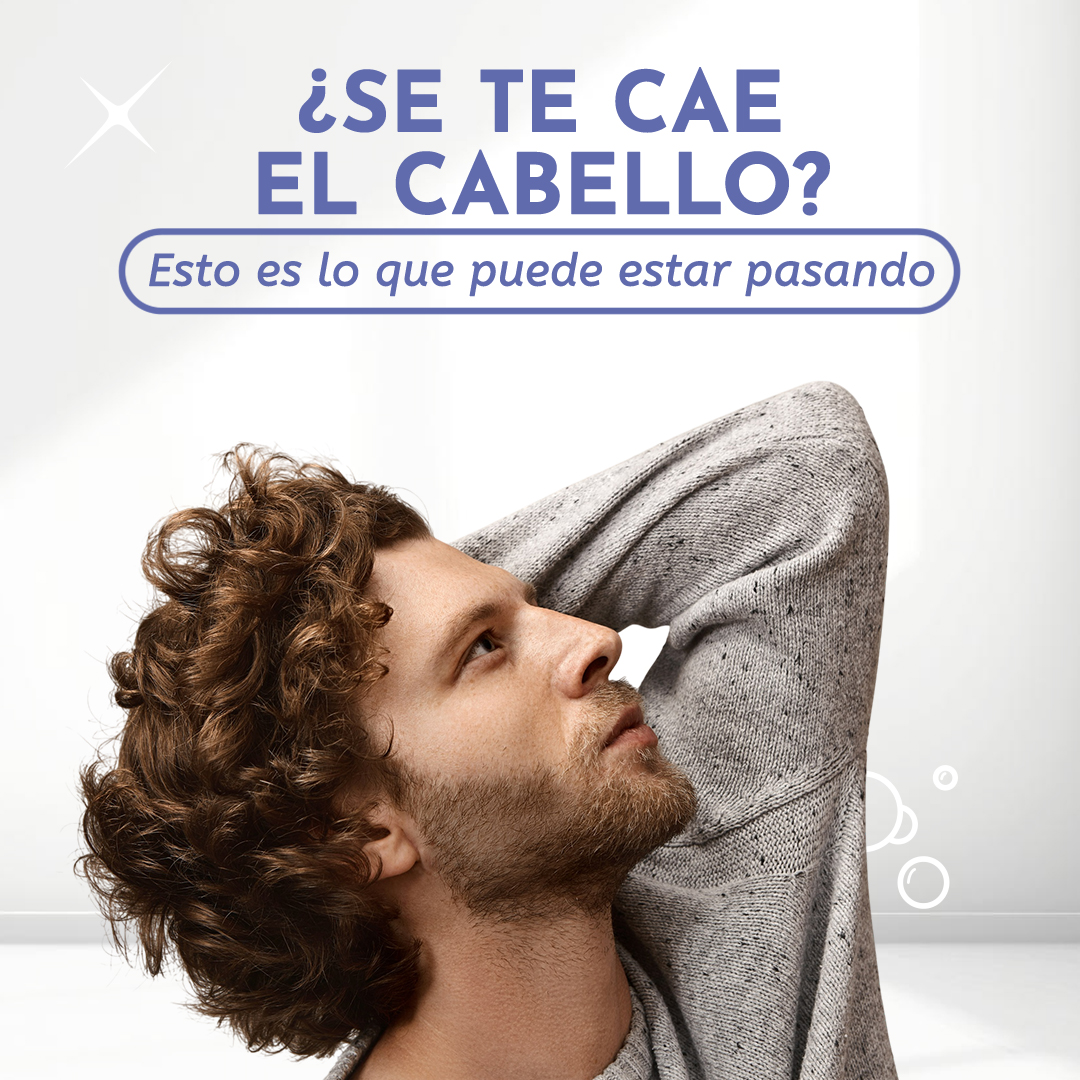 ¿SE TE CAE EL CABELLO?