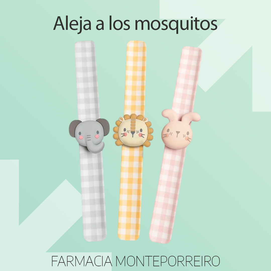 PULSERAS MOSQUITOS SUAVINEX ANIMALES