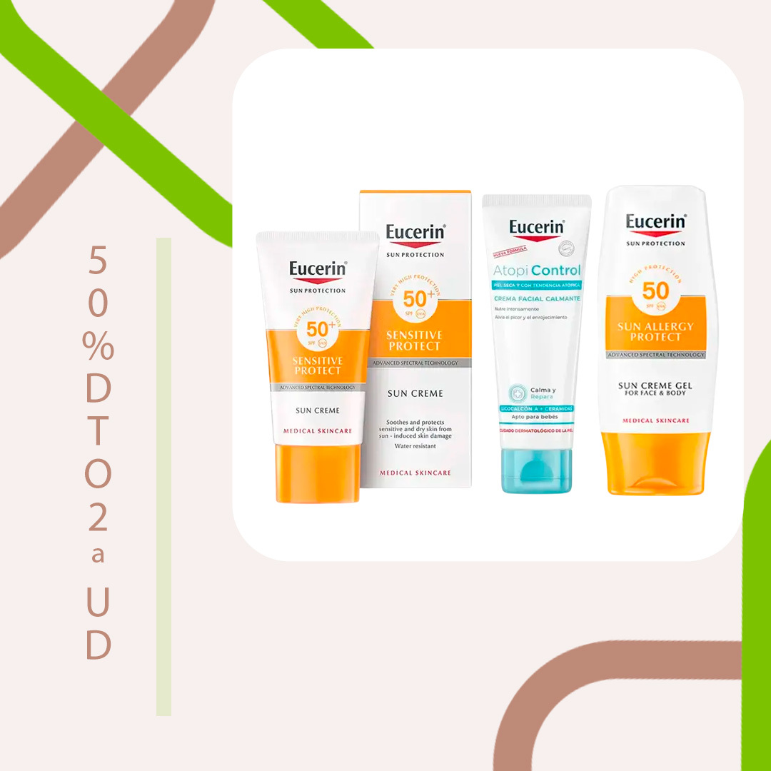 SOLARES FACIALES EUCERIN