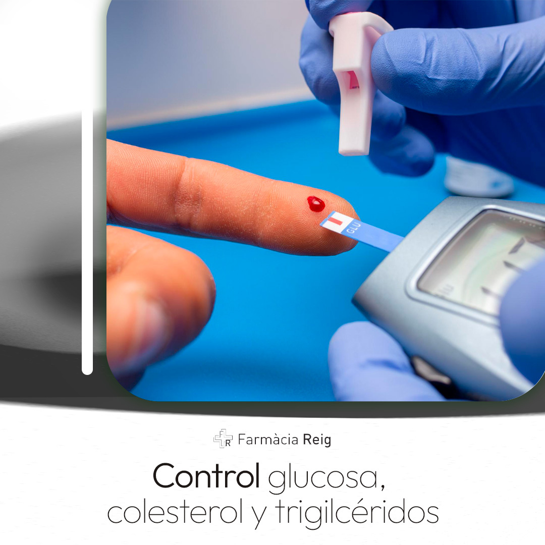CONTROL GLUCOSA, COLESTEROL Y TRIGLICÉRI