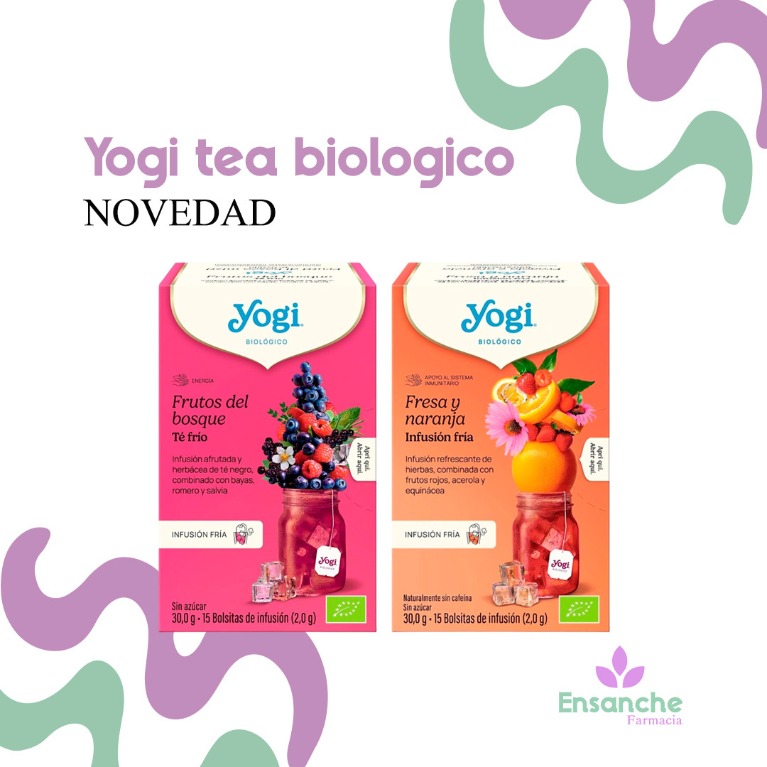 YOGI TEA BIOLOGICO EN FRIO