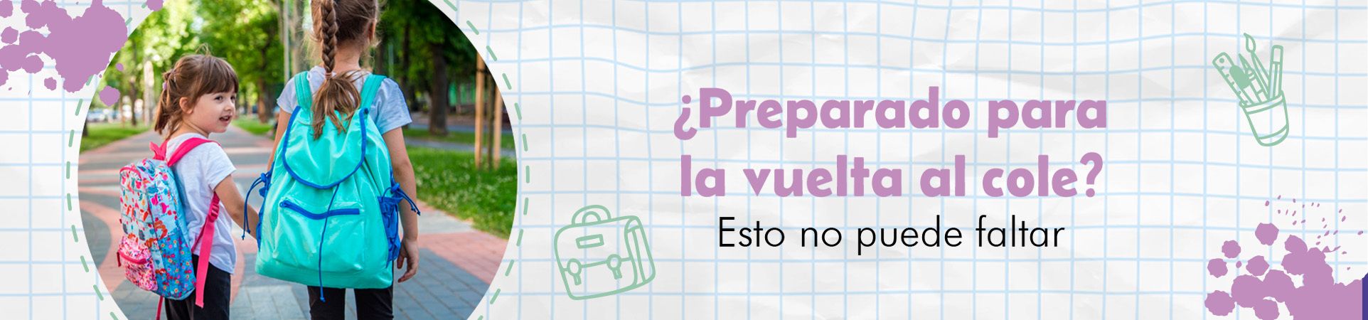 A: ¿Preparado para la vuelta al cole? Esto no puede faltar
