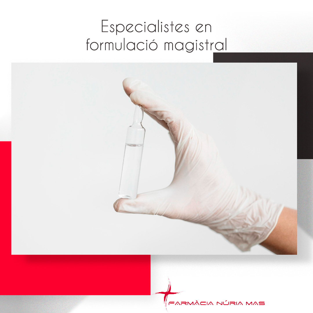 ESPECIALISTES EN FORMULACIÓ MAGISTRAL