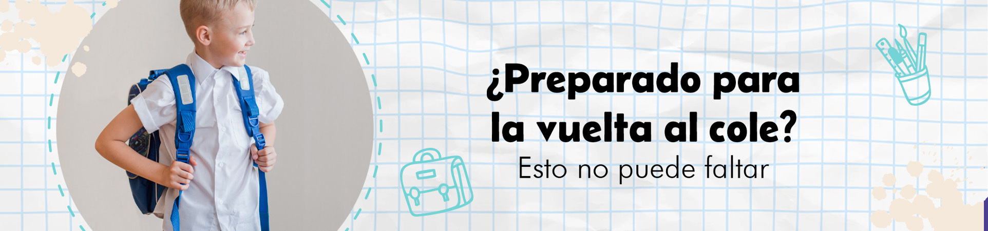 A: ¿Preparado para la vuelta al cole? Esto no puede faltar