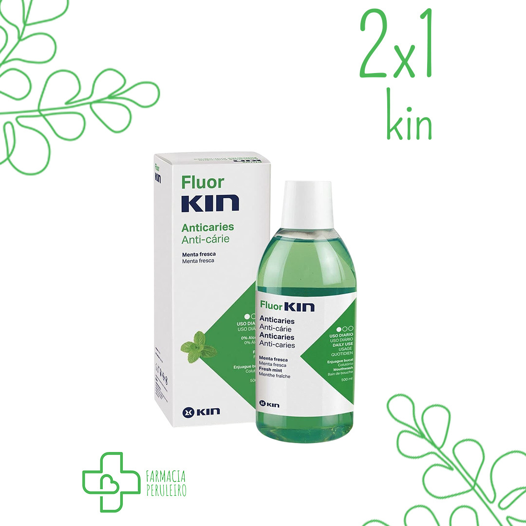 COLUTORIO FLUOR KIN 500 ML.