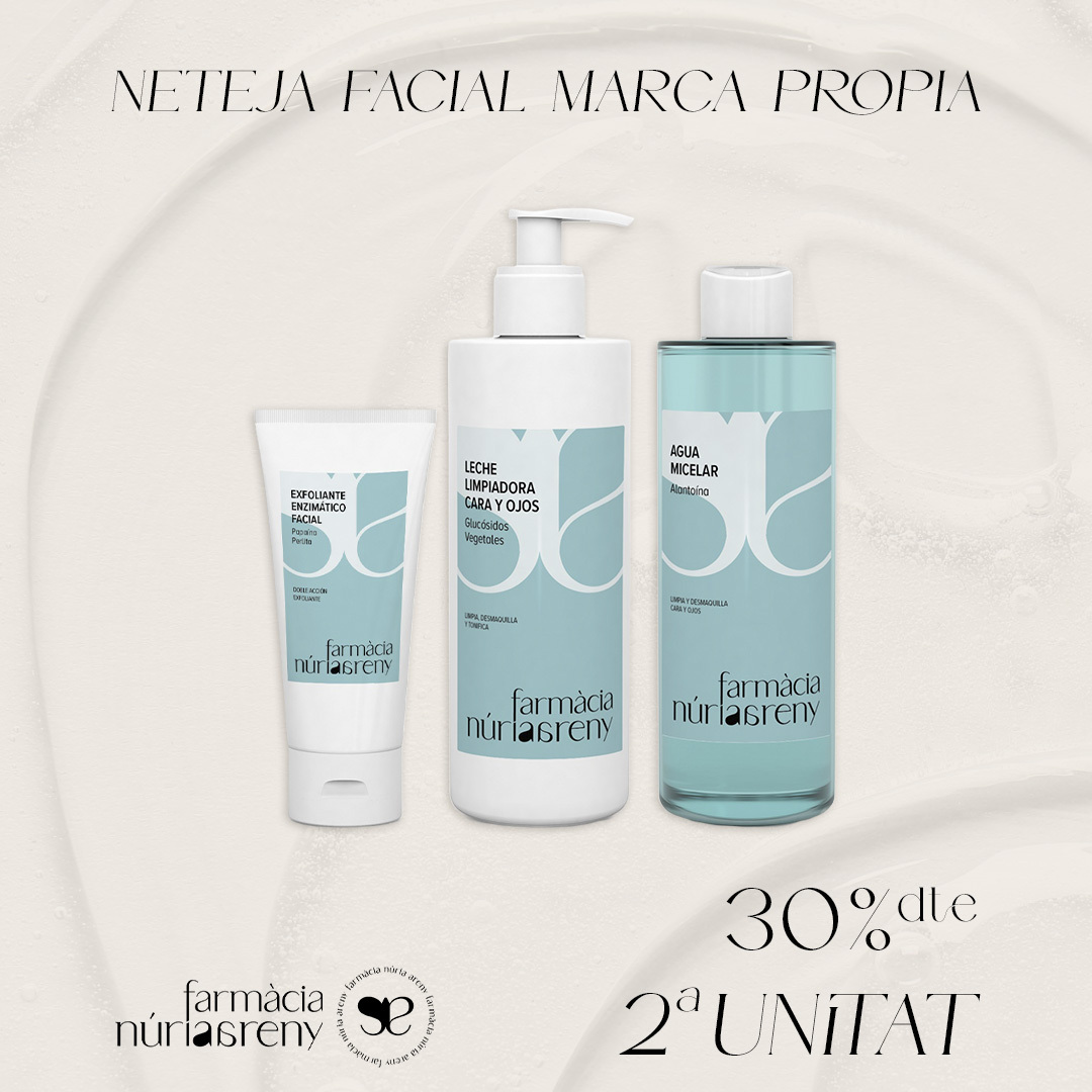 NETEJA FACIAL MARCA PROPIA