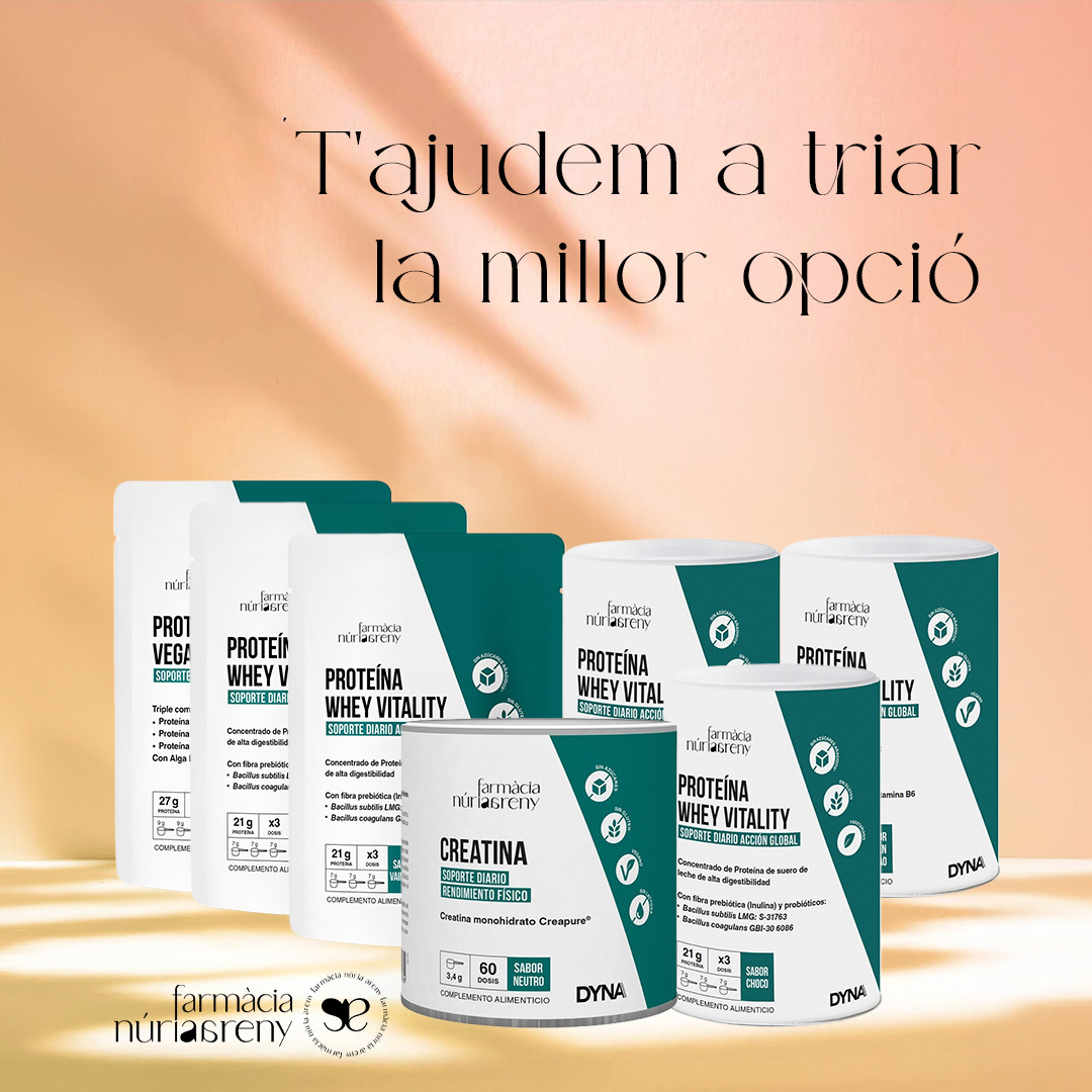 WHEY PROTEIN, VEGAN PROTEIN I CREATINA