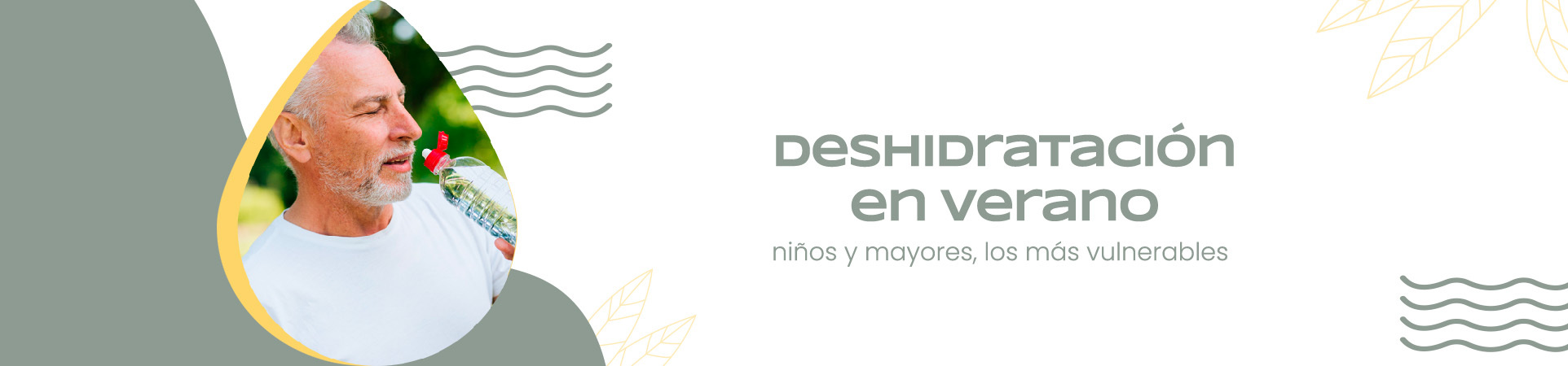 A: Deshidratación en verano: niños y mayores, los más vulnerables