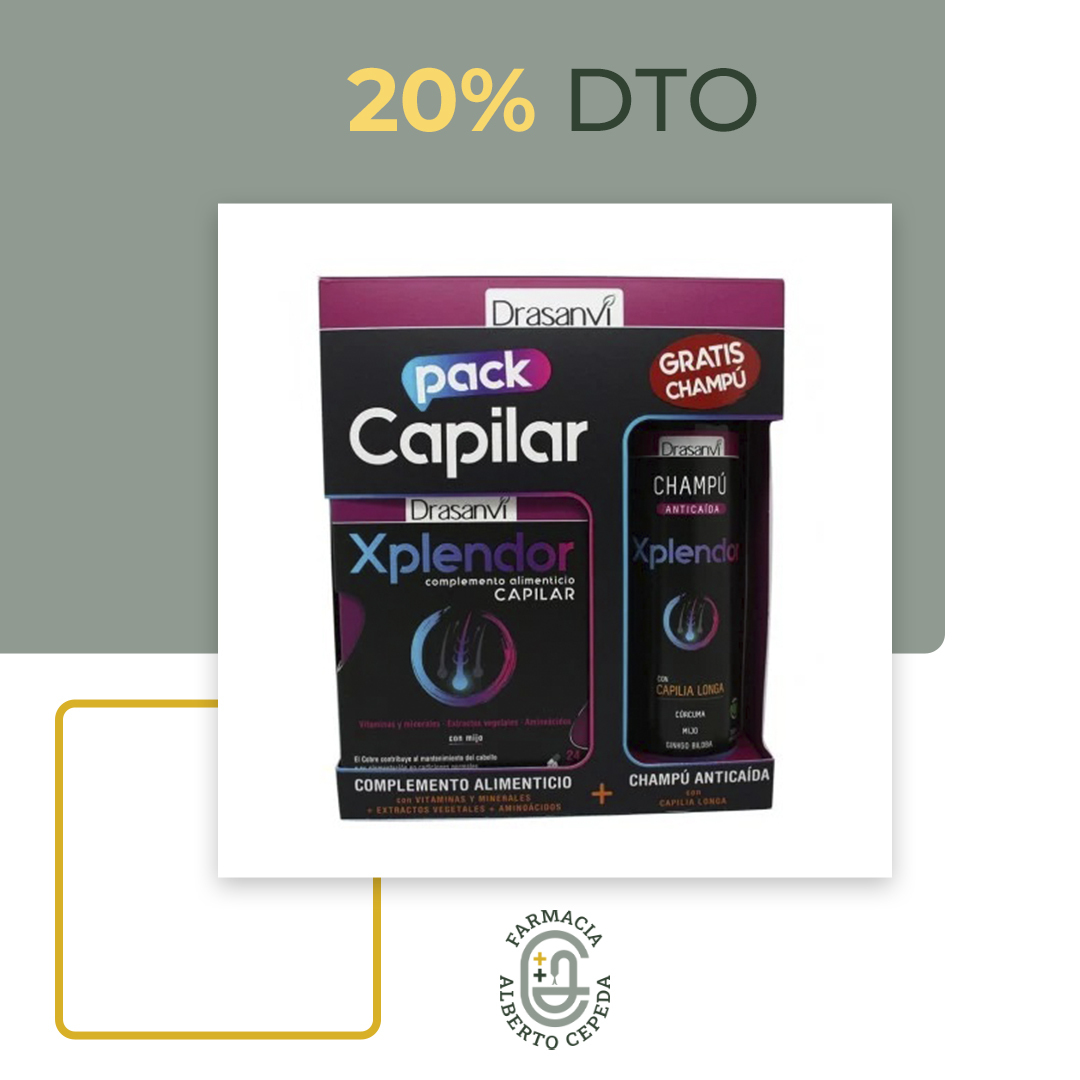 DRASANVI XPLENDOR PACK CAPILAR