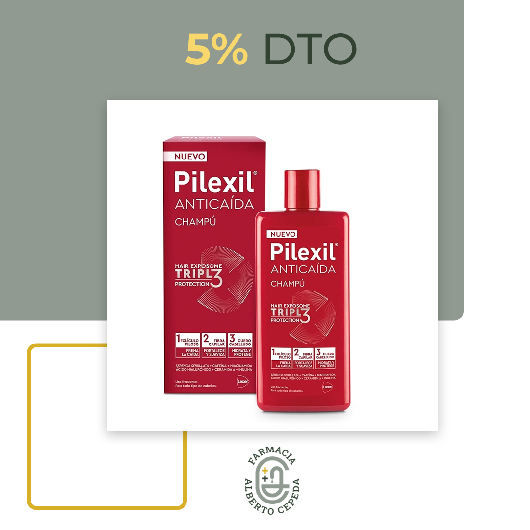 PILEXIL CHAMPÚ HAIR TRIPLEX PROTECTION