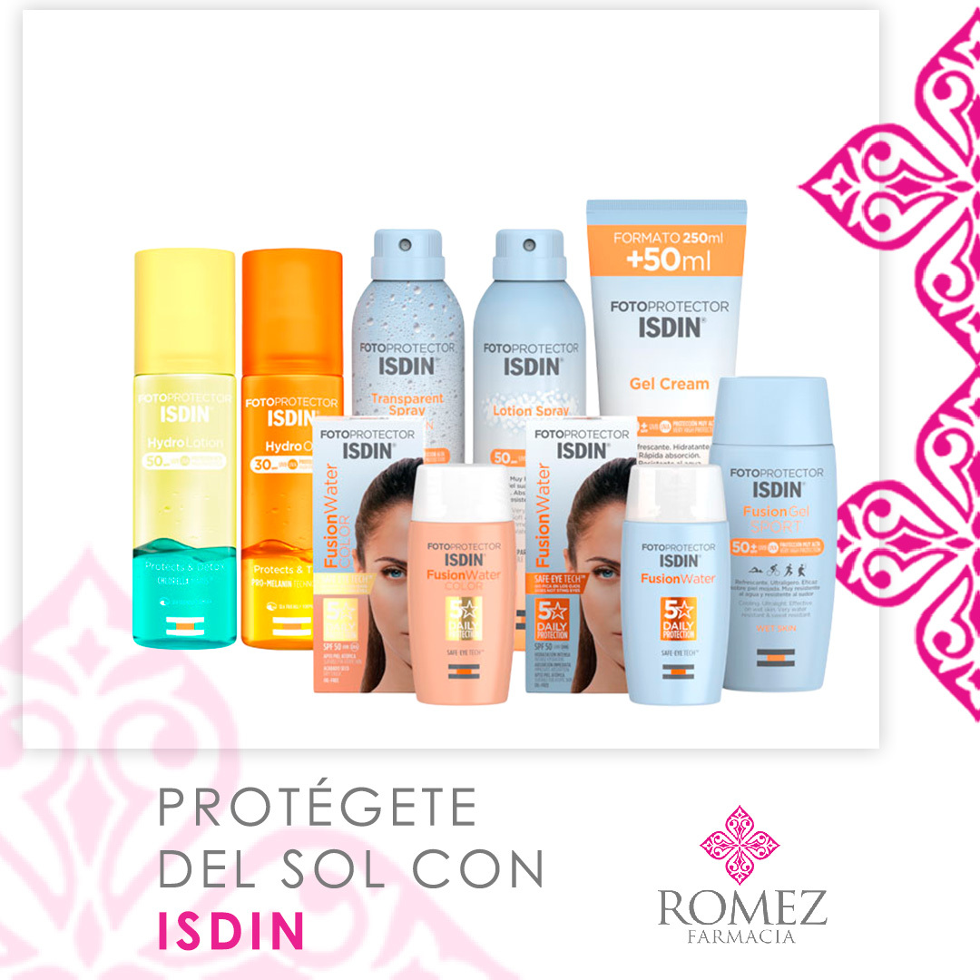 PROTÉGETE DEL SOL CON ISDIN