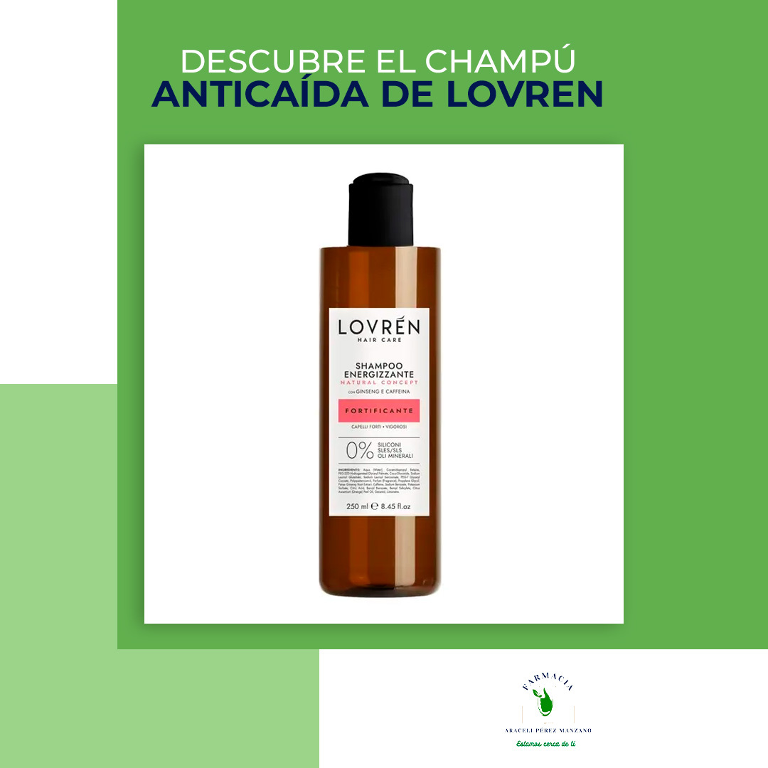 LOVREN CHAMPU ANTICAIDA 250 ML