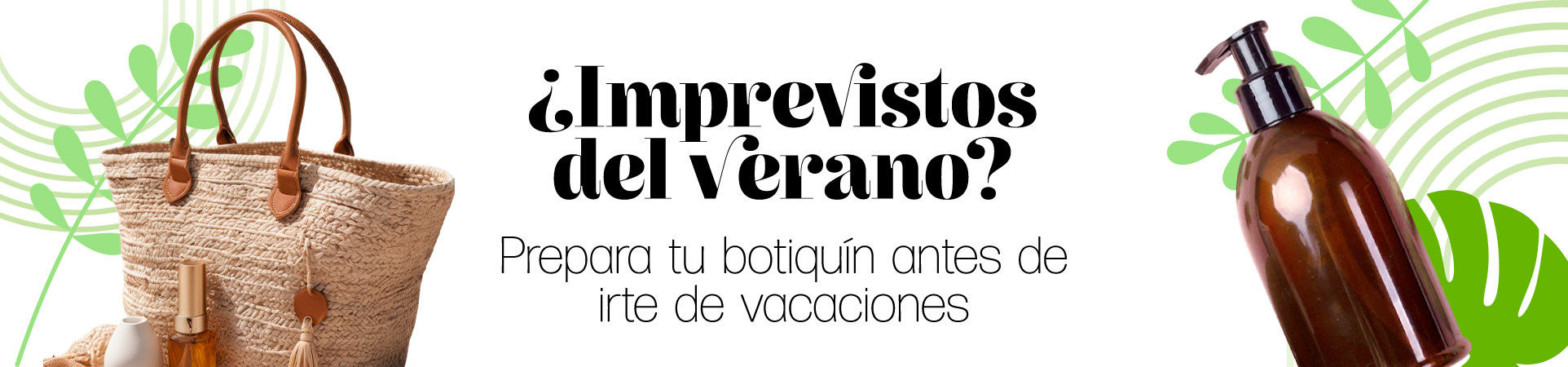 A: ¿Imprevistos del verano? Prepara tu botiquín antes de irte de vacaciones