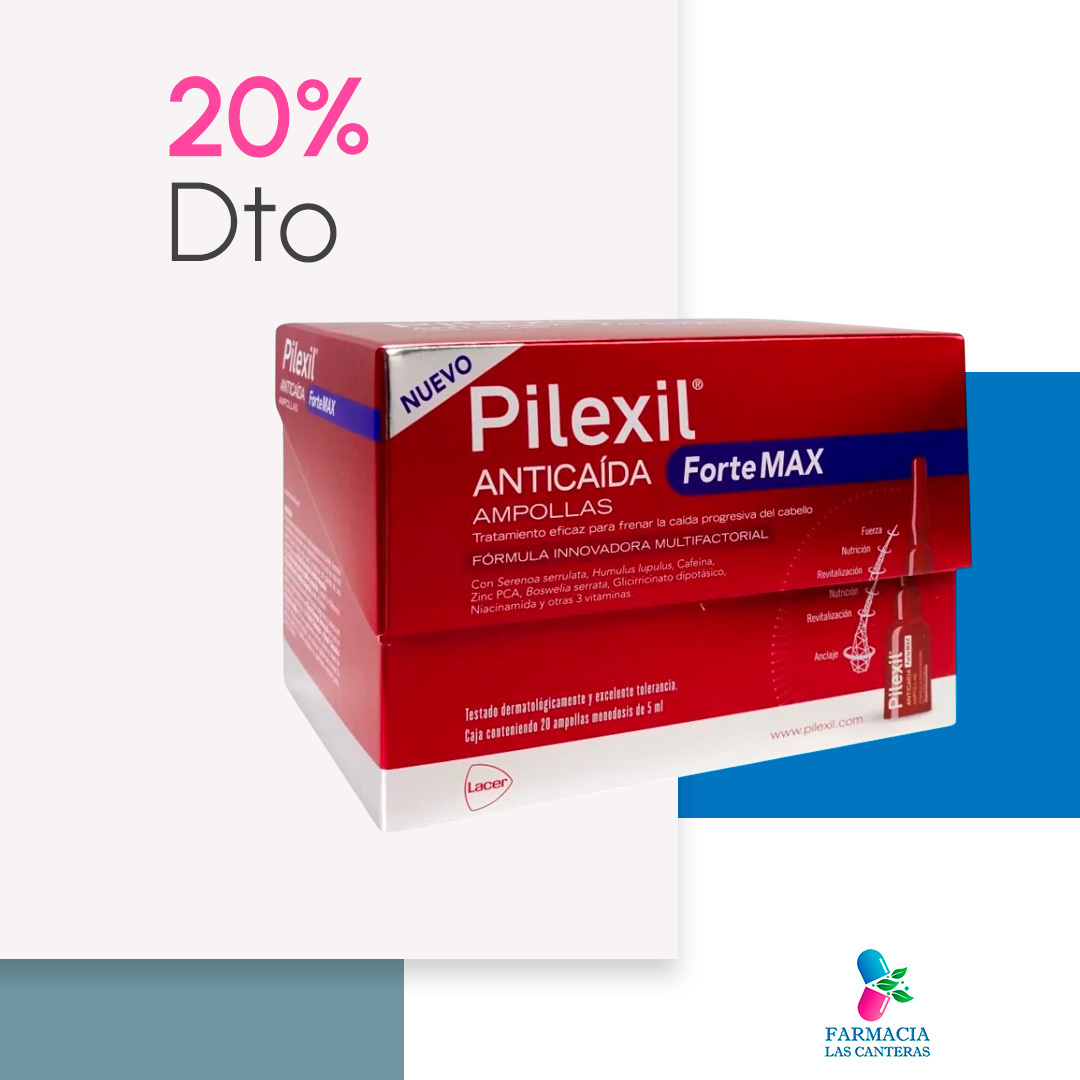 PILEXIL ANTICAIDA AMPOLLAS FORTEMAX