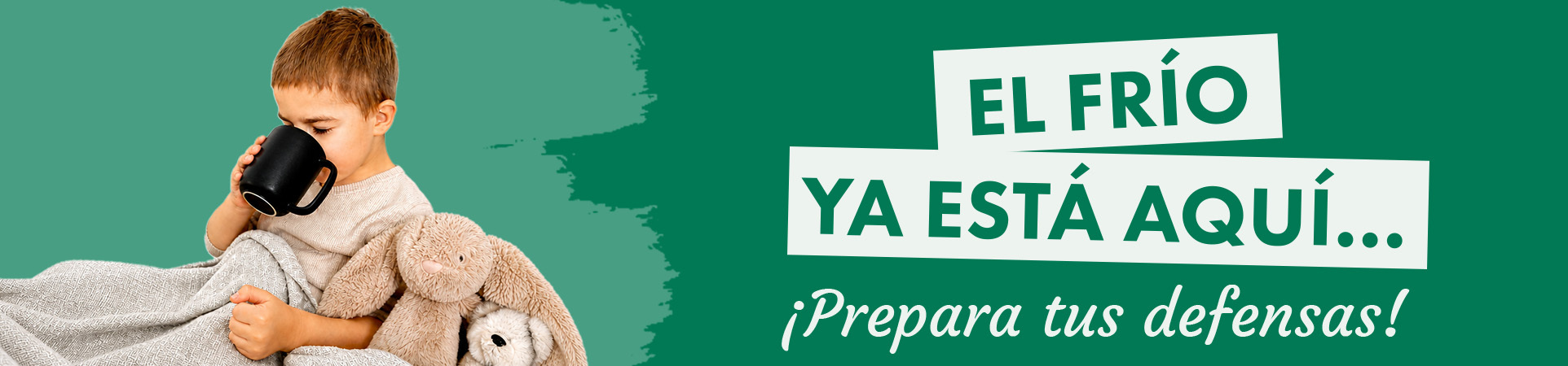A: El frío ya está aquí… ¡Prepara tus defensas!