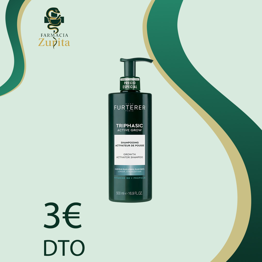 CHAMPÚ TRIPHASIC ACTIVE GROW 500ML