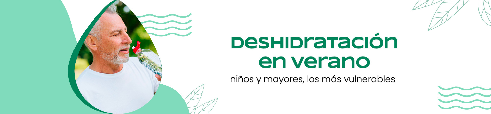 A: Deshidratación en verano: niños y mayores, los más vulnerables