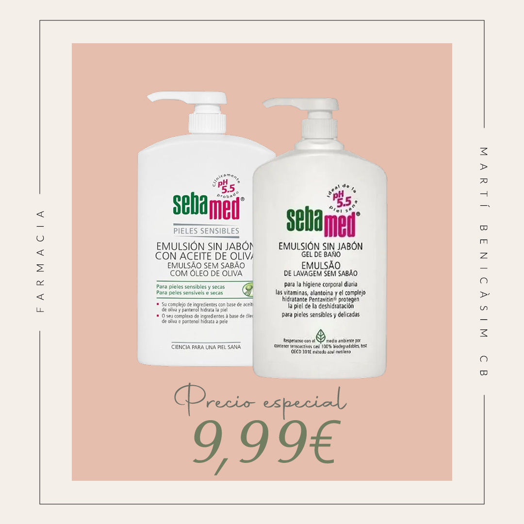SEBAMED EMULSIÓN SIN JABÓN 1 LITRO