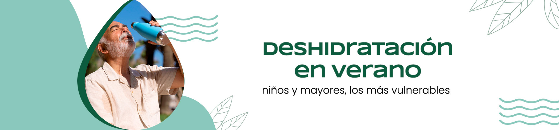 A: Deshidratación en verano: niños y mayores, los más vulnerables