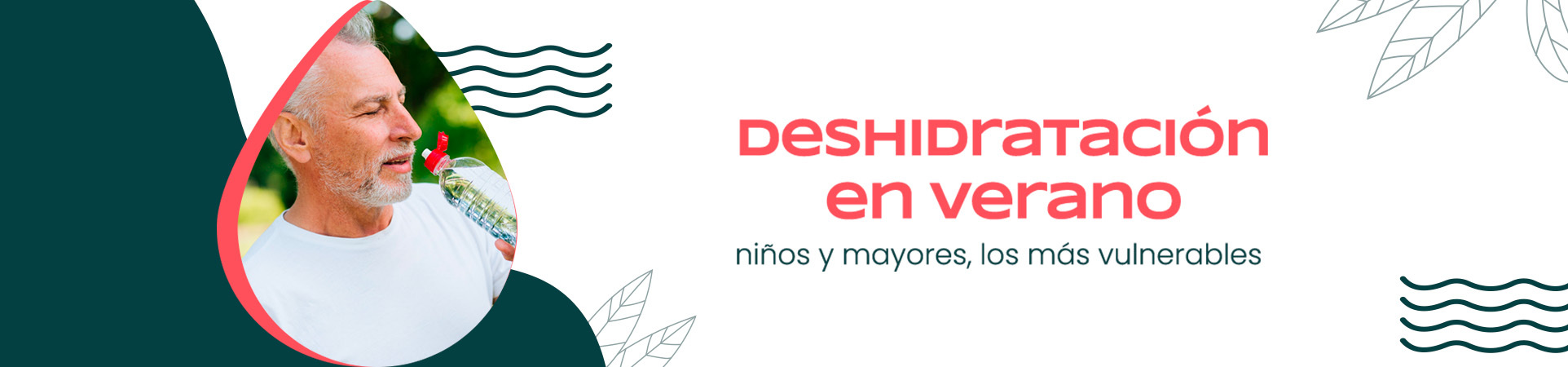 A: Deshidratación en verano: niños y mayores, los más vulnerables