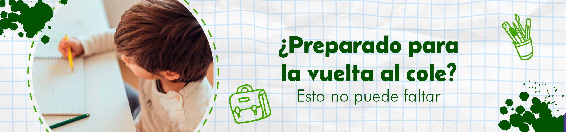 A: ¿Preparado para la vuelta al cole? Esto no puede faltar