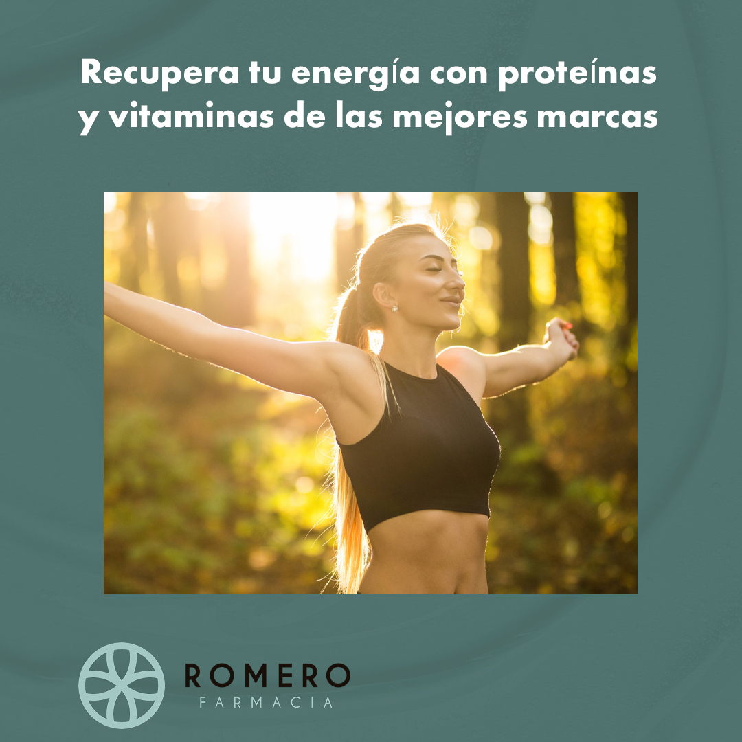 RECUPERA TU ENERGÍA CON PROTEÍNAS Y VITA