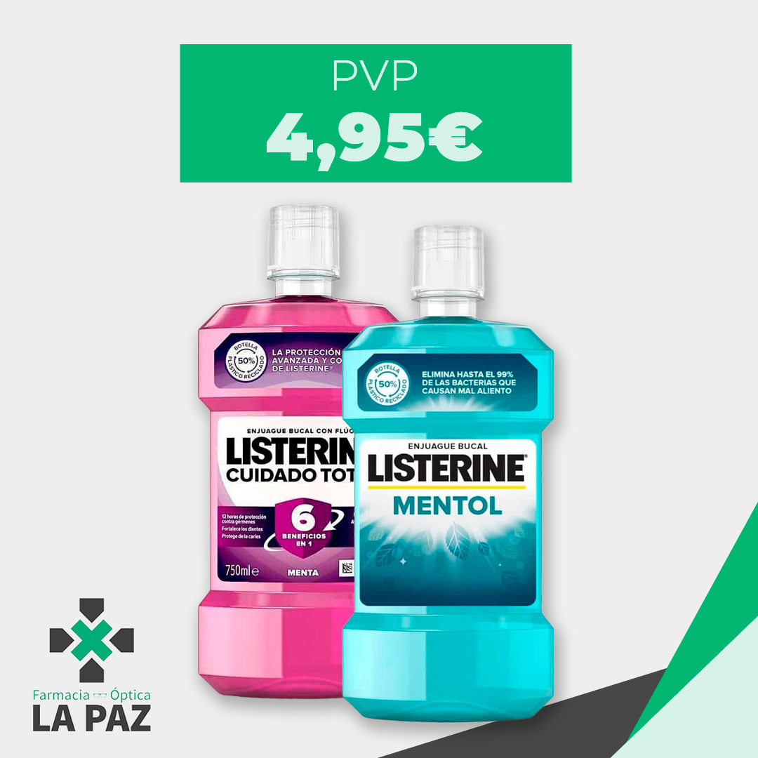 LISTERINE 750 ML